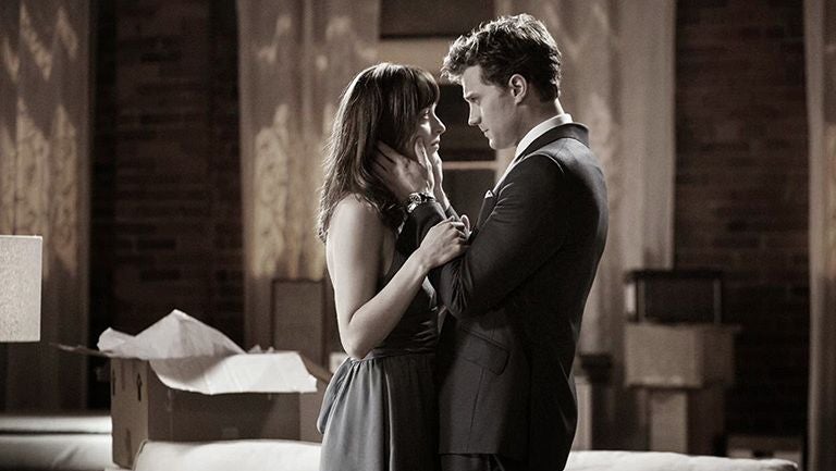 Una de las escenas de '50 Sombras de Grey' 