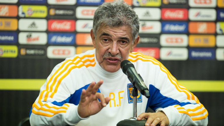 Ferretti en conferencia de prensa tras práctica de Tigres