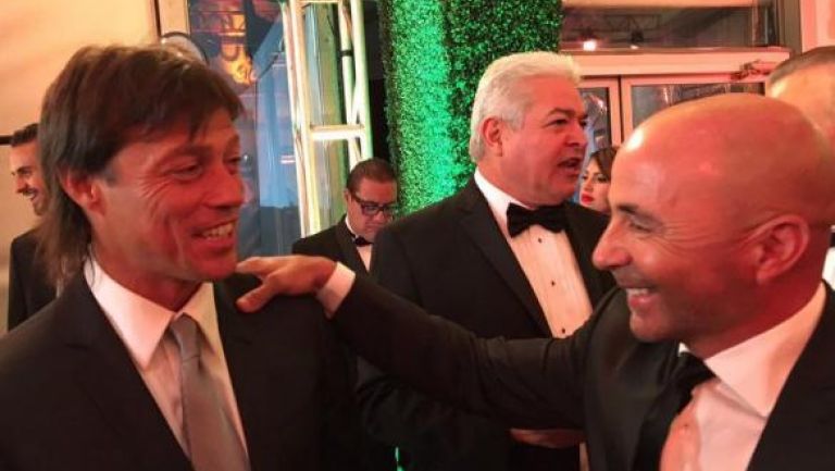 Almeyda y Sampaoli en los Premios Univisión TDN