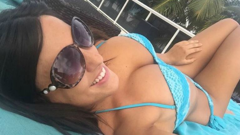 Claudia Romani posa en una selfie