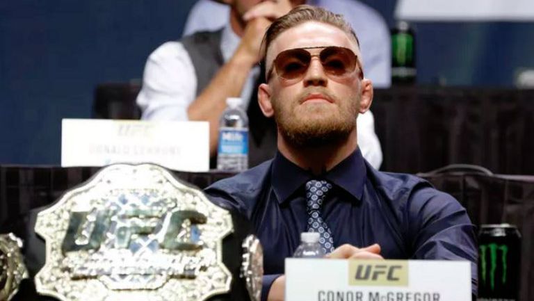 Cono McGregor, en confeerencia de prensa