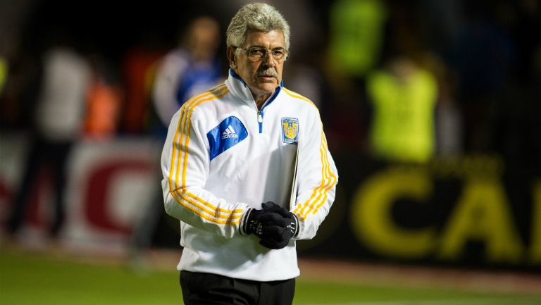 Tuca Ferretti, en juego de Tigres 