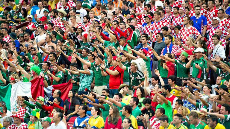 Aficionados se preparan para gritarle al arquero en el Mundial de 2014