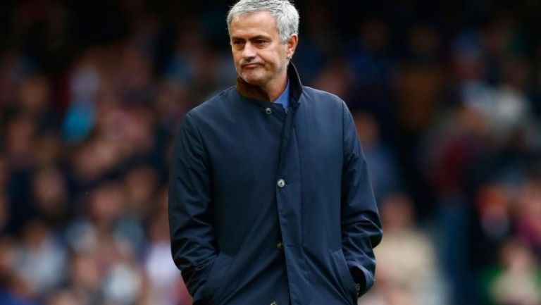 José Mourinho, durante un partido del Chelsea