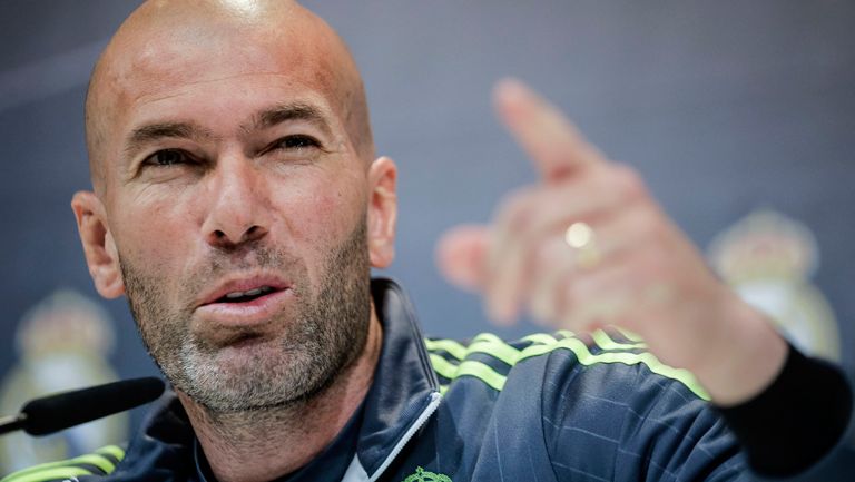 Zidane habla en conferencia previa al Clásico español