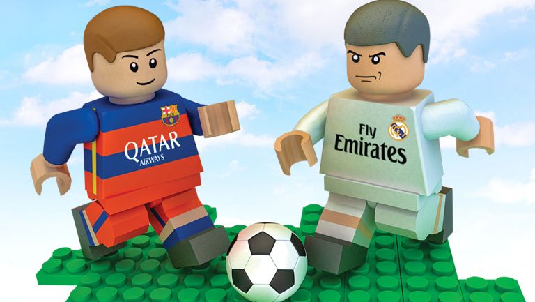 Messi y Cristiano, en sus versiones de Lego