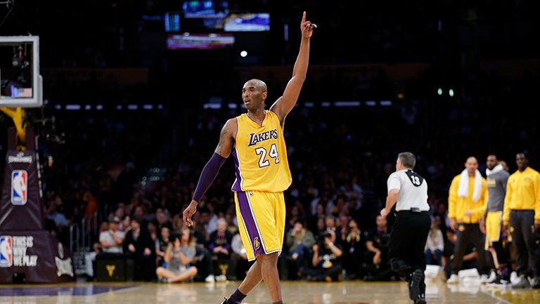 Kobe Bryant, durante su último partido en la NBA