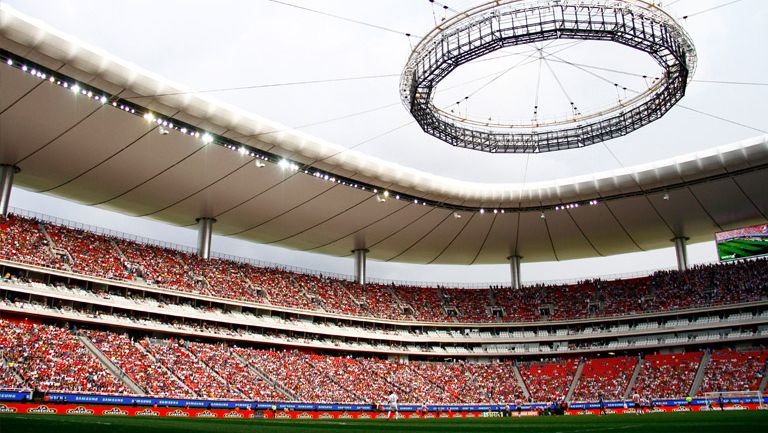 Vista del interior del Estadio Chivas