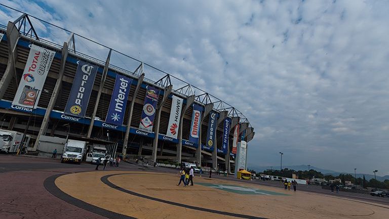 Así espera el Azteca el arranque del encuentro entre Monterrey y América