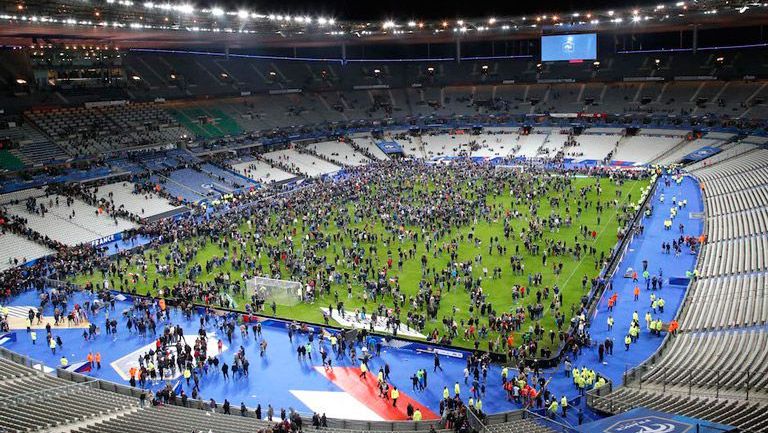 Stade de France, durante los pasados ataques terroristas