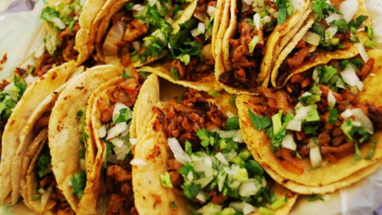 Los tacos de pastor, comida mexicana muy reconocida