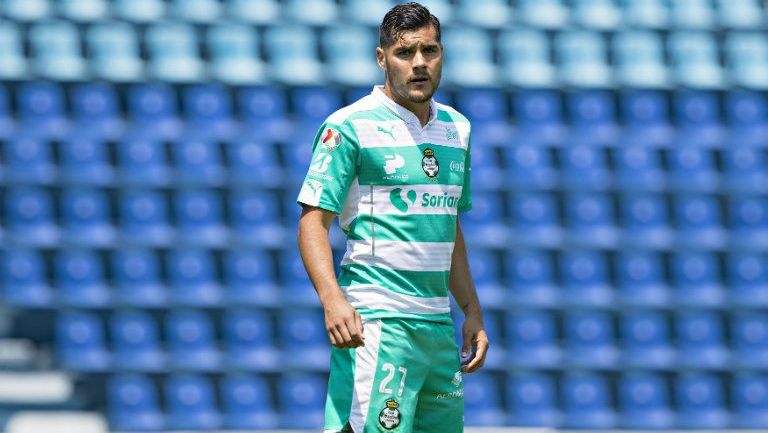 Orozco en partido de Santos Laguna