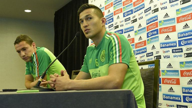 Torres Nilo en conferencia de prensa del Tri