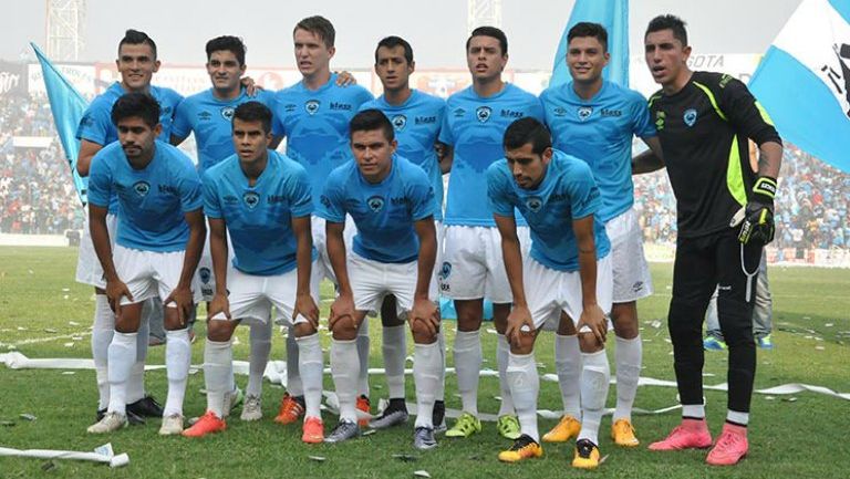 Once inicial del Tampico Madero en la Segunda División