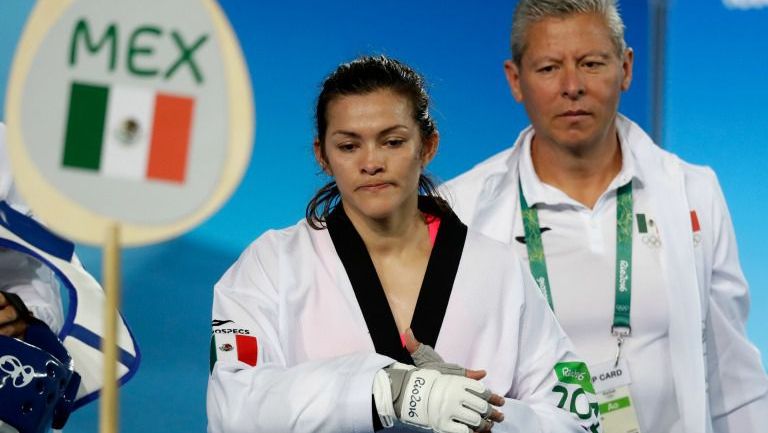 Maria Espinoza previo al duelo contra la china Shuyin Zheng