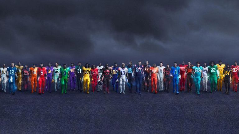 Así lucen los uniformes Color Rush de la NFL