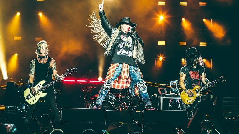 Guns N' Roses, durante una presentación