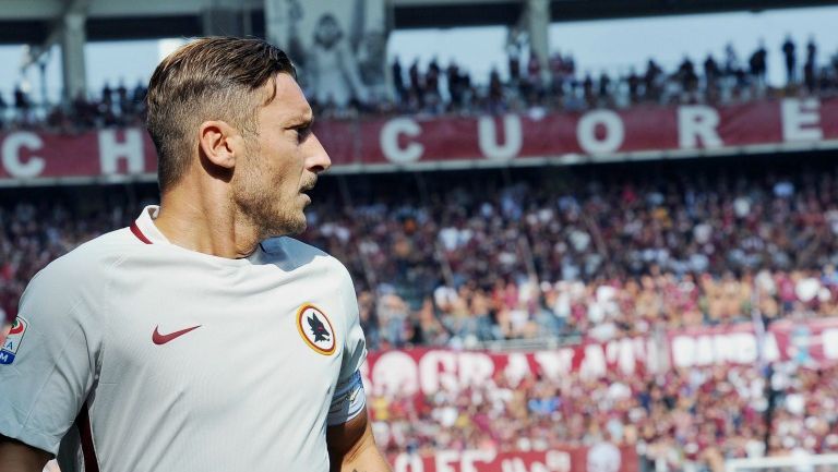 Francesco Totti, durante el partido frente al Torino