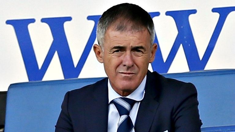 Lucas Alcaraz observa un partido en el estadio de Butarque