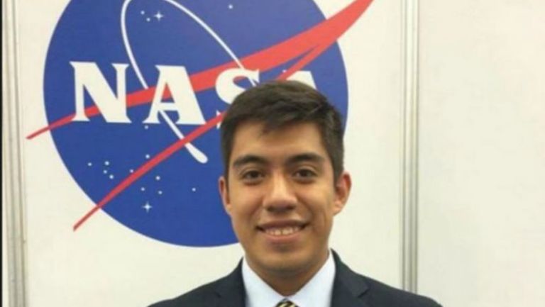 Yair Israel Piña López es investigador en la NASA