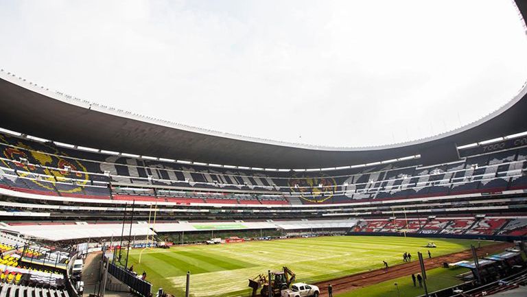 El Estadio Azteca, listo para recibir a la NFL