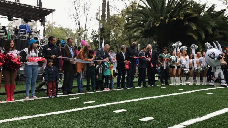 Inauguración del Fan Fest en el Bosque de Chapultepec 