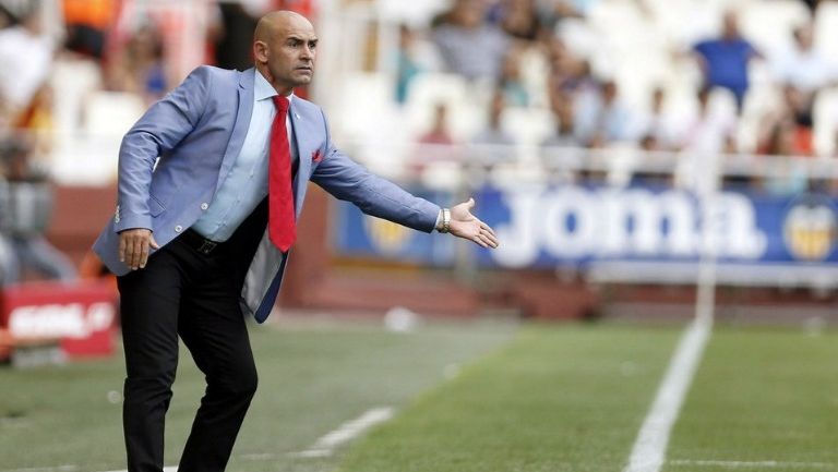 Paco Jémez en un partido de futbol