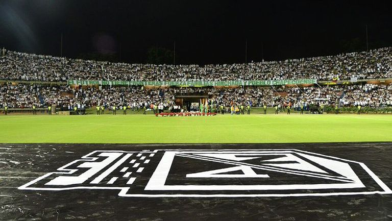 Así luce el interior del Estadio Atanasio Girardot