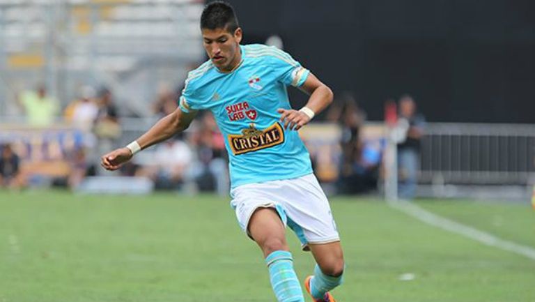 Cossio, en un partido del Sporting Cristal