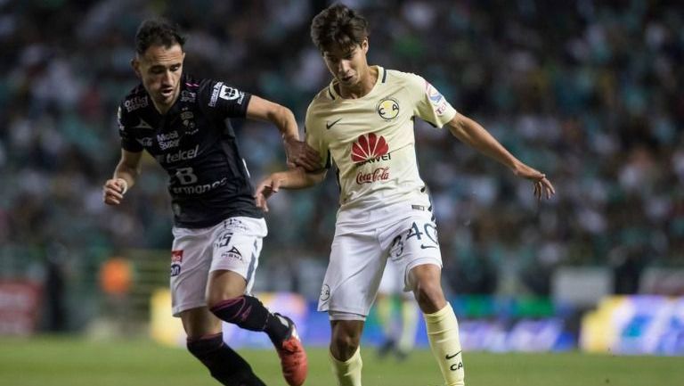 Diego Lainez, tercer jugador más joven en debutar con América