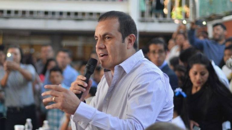 Cuauhtémoc Blanco, en un evento público