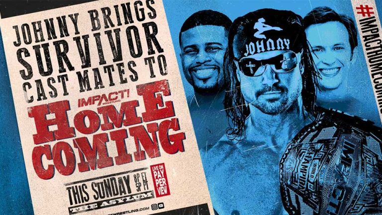 Cartel para Homecoming de Impact Wrestling