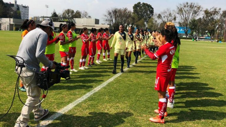 Toluca realiza pasillo a América en Coapa