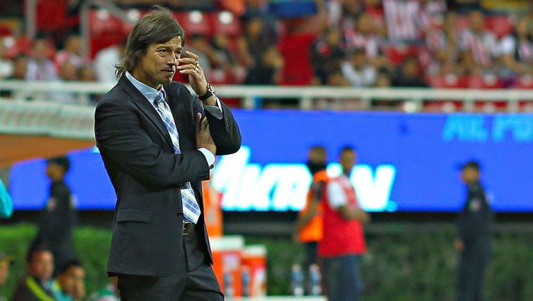 Matías Almeyda en partido con Chivas