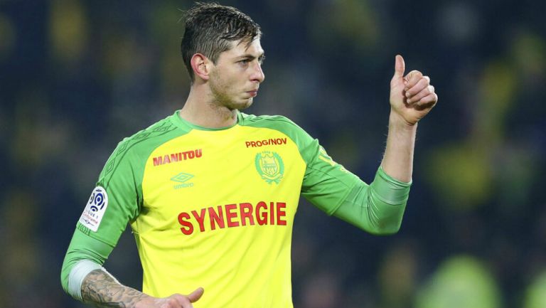 Emiliano Sala durante partido del Nantes 