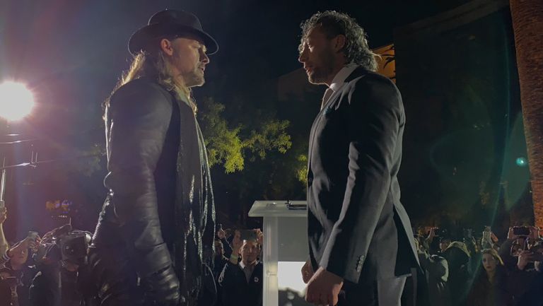 Chris Jericho y Kenny Omega, frente a frente