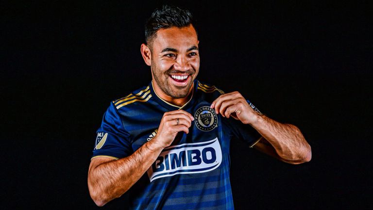 Marco Fabián luce camiseta del Philadelphia Union