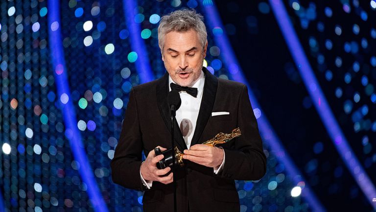 Alfonso Cuarón agradece por la estatuilla