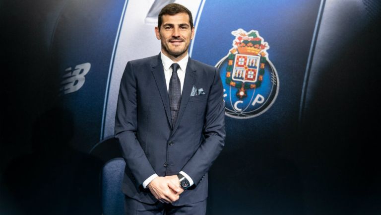 Casillas tras su renovación con el Porto 