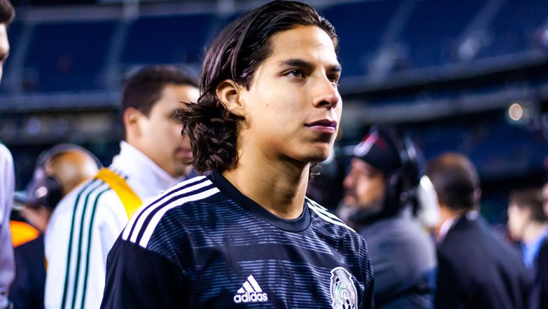 Diego Lainez previo a un duelo con la Selección Nacional 