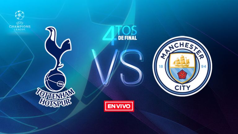 Tottenham Vs Manchester City Champions League En Vivo Y En Directo