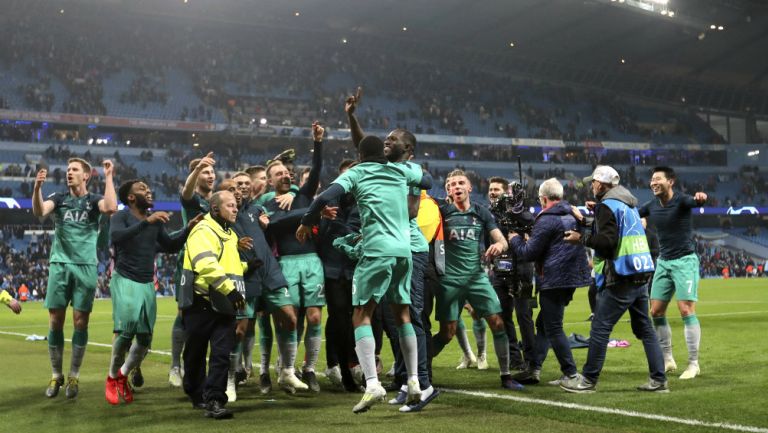 Tottenham celebra su pase a Semifinales de Champions League