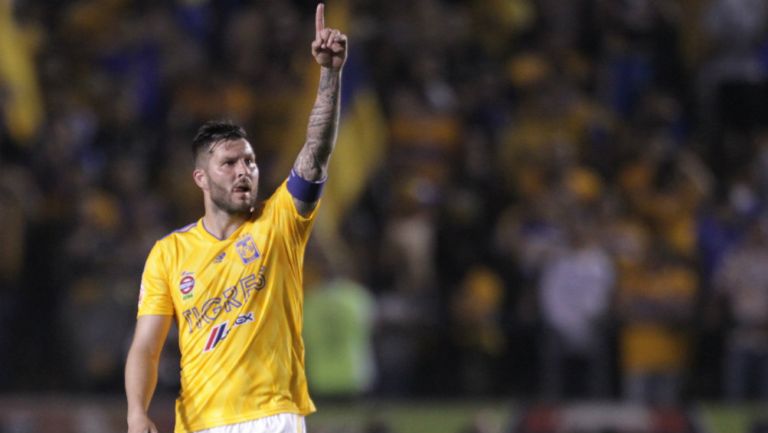 Gignac festeja anotación con Tigres 