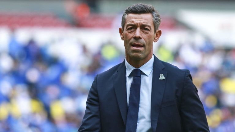 Pedro Caixinha, durante un partido contra Querétaro 