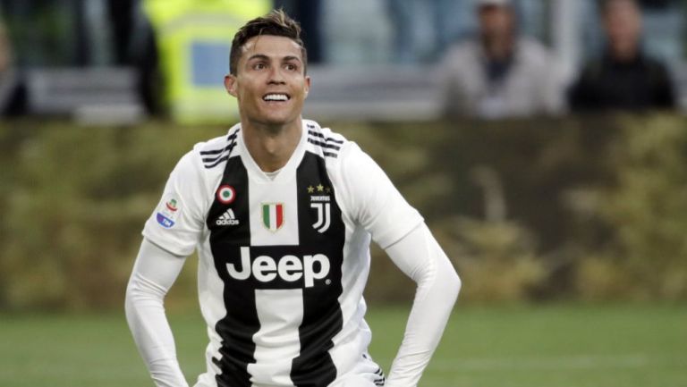 Cristiano Ronaldo, durante un juego con la Juventus