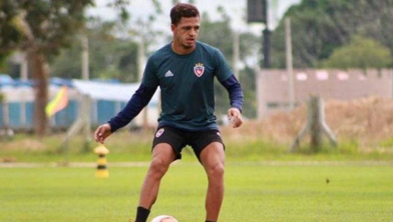 Matheo Zoch, durante un entrenamiento 