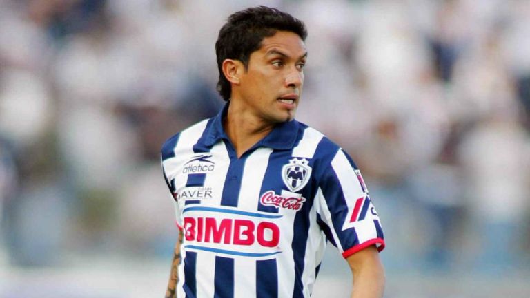 Jesús 'El Cabrito' Arellano, durante su etapa con Rayados en 2008