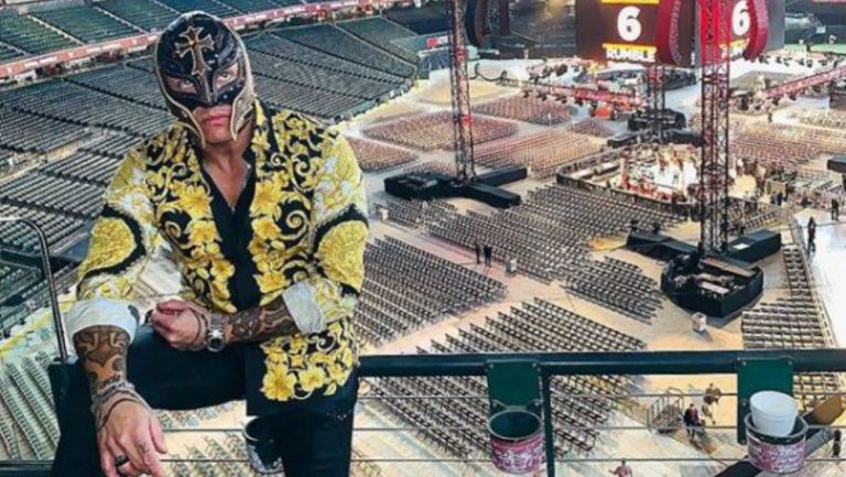 Rey Mysterio previo al Royal Rumble 