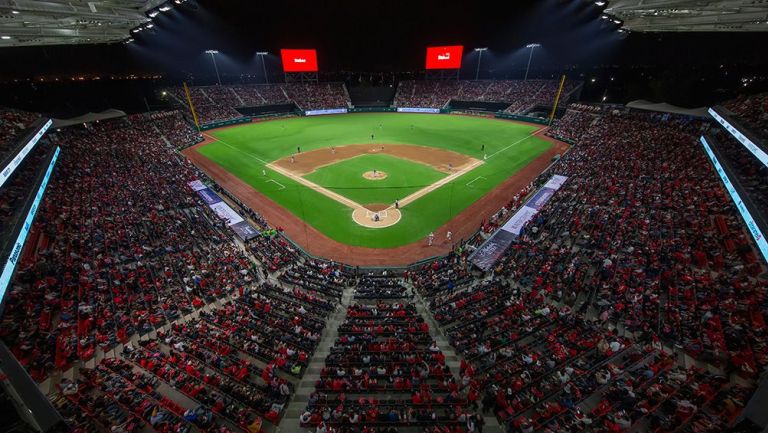 El Estadio Alfredo Harp en el juego inaugural