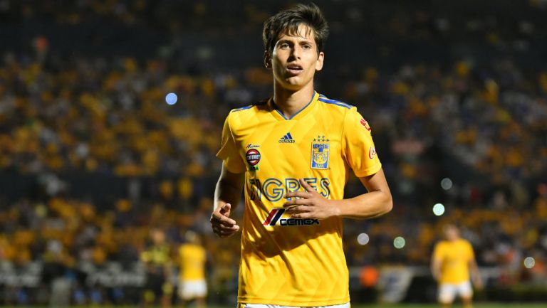 Jürgen Damm durante un juego con Tigres